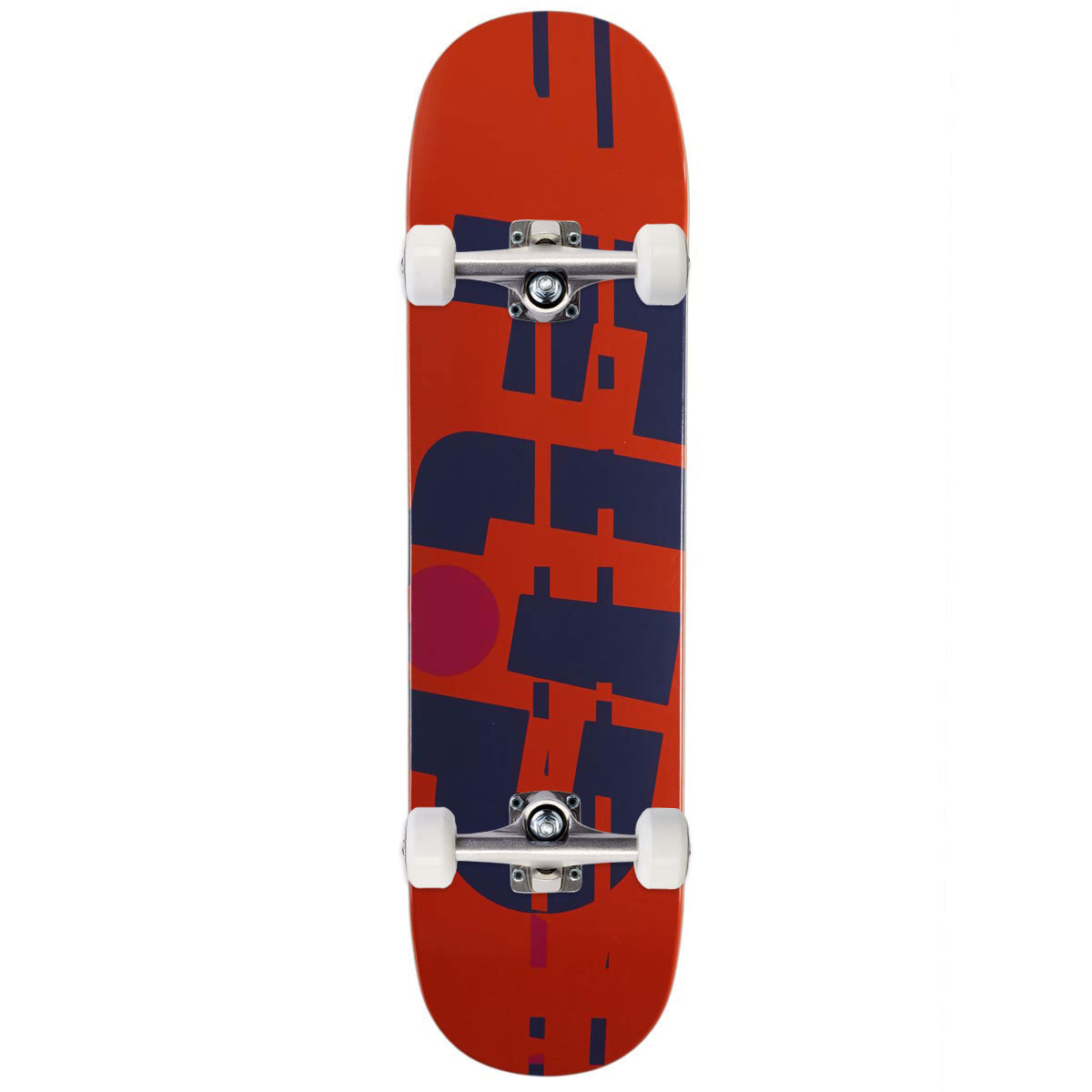 Flip Team Glitch Skateboard Complete - Orange - 8.00