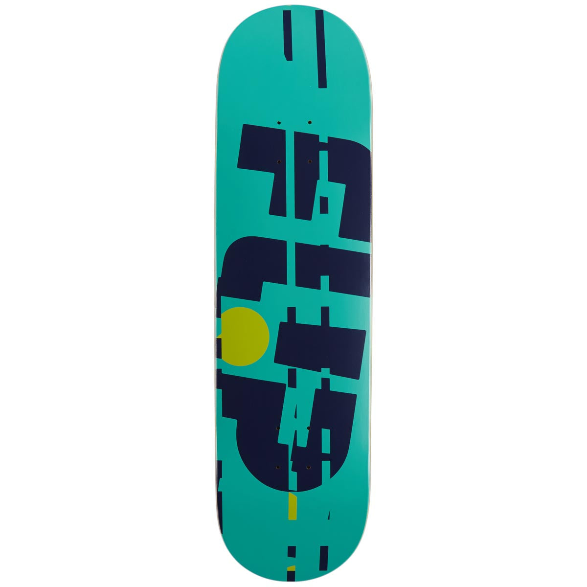 Flip Team Glitch Skateboard Deck - Blue - 8.40