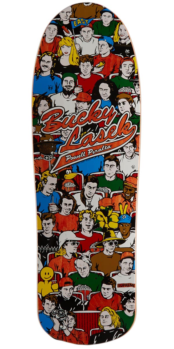 Powell-Peralta Bucky Lasek Stadium 03 Skateboard Deck - Orange - 9.82