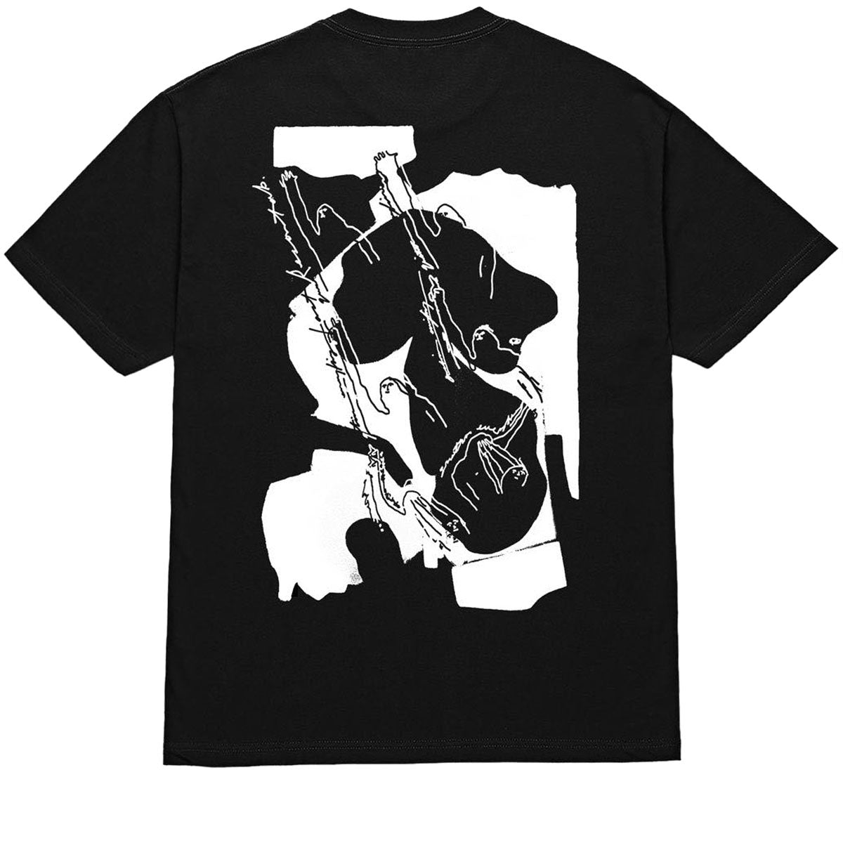 Last Resort AB Reach Out T-Shirt - Black/White image 1