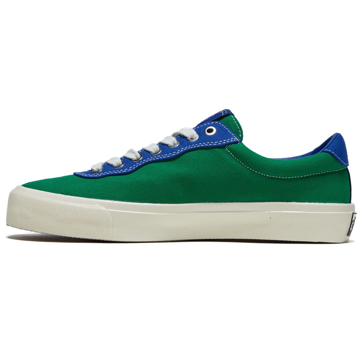 Last Resort AB x Julian Smith VM001 Canvas Lo Shoes - Kelly Green/Klein Blue image 2