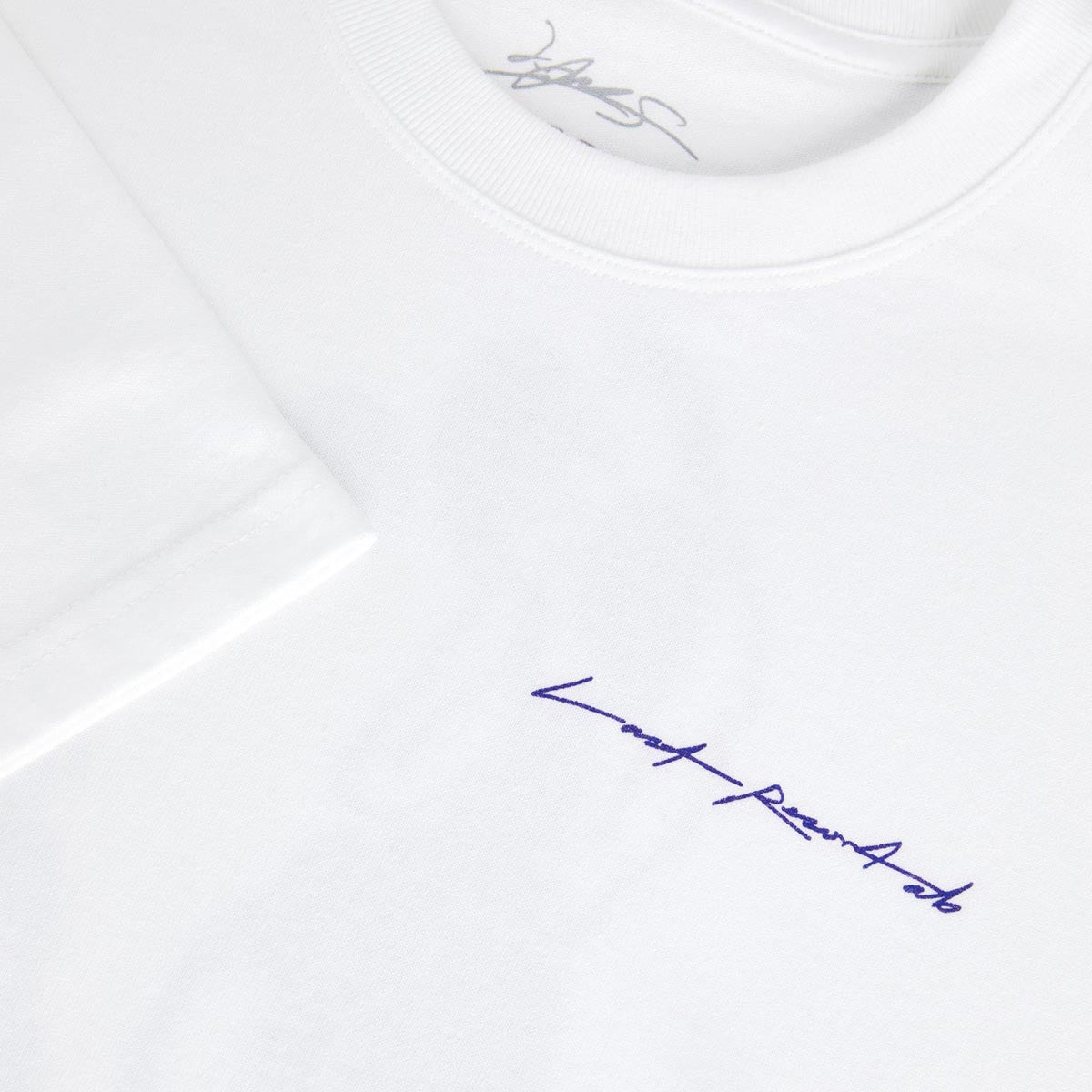 Last Resort AB x Julian Smith Boxers T-Shirt - White/Dirty Blue image 3