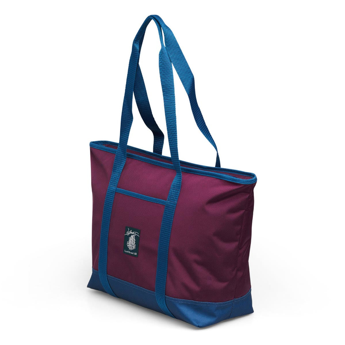 Last Resort AB x Julian Smith Cooler Bag - Plum/Dirty Blue image 3