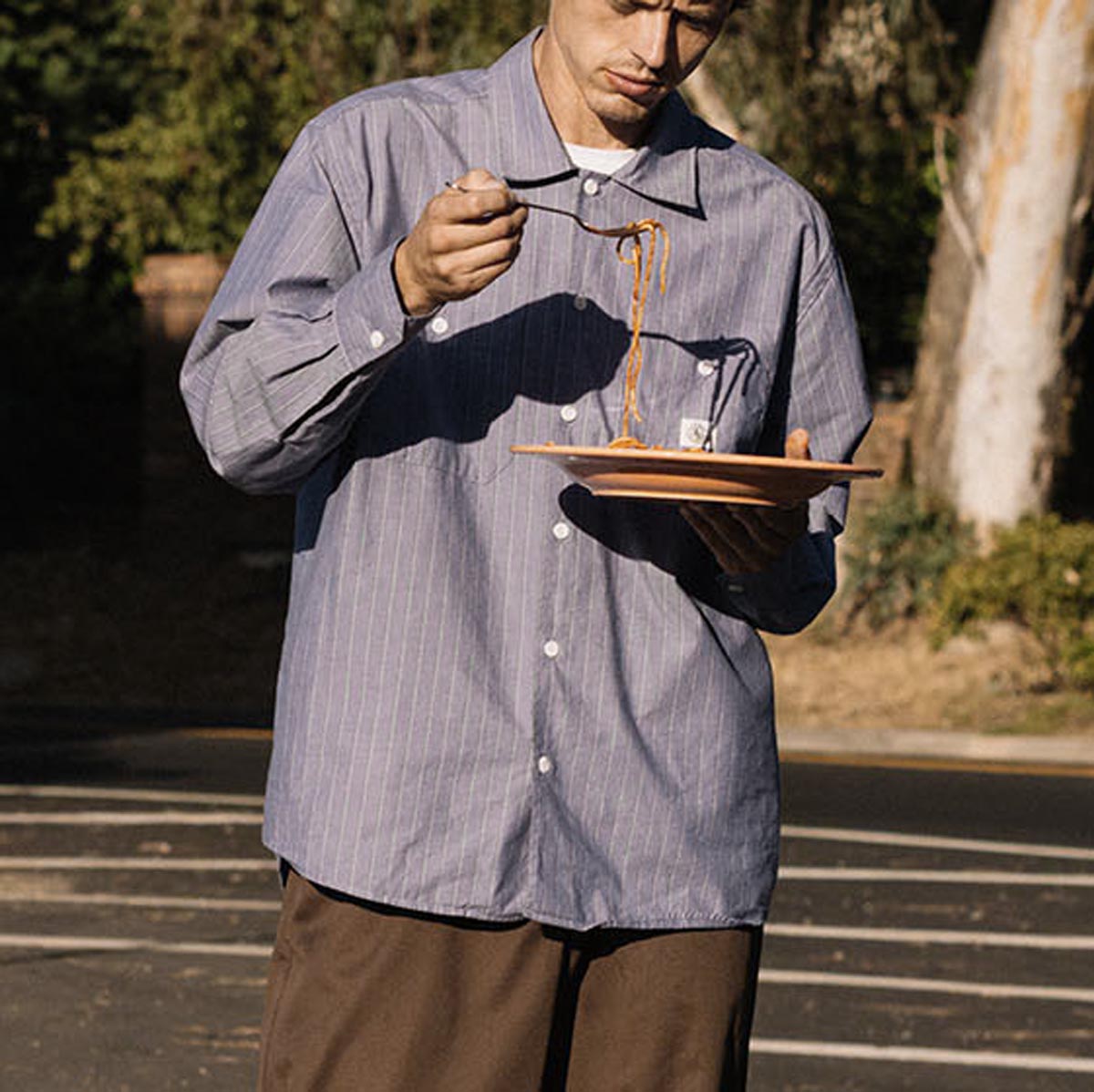 Last Resort AB SM001 Long Sleeve Shirt - Zen Blue image 4