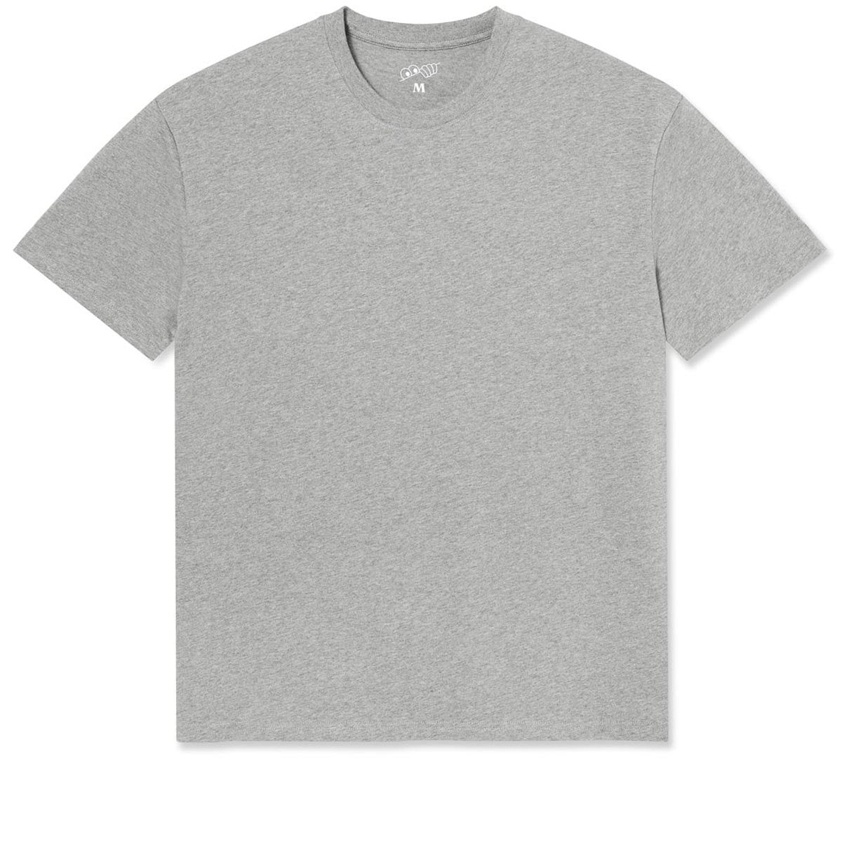 Last Resort AB Eurostyle T-Shirt - Grey Melange/White image 2