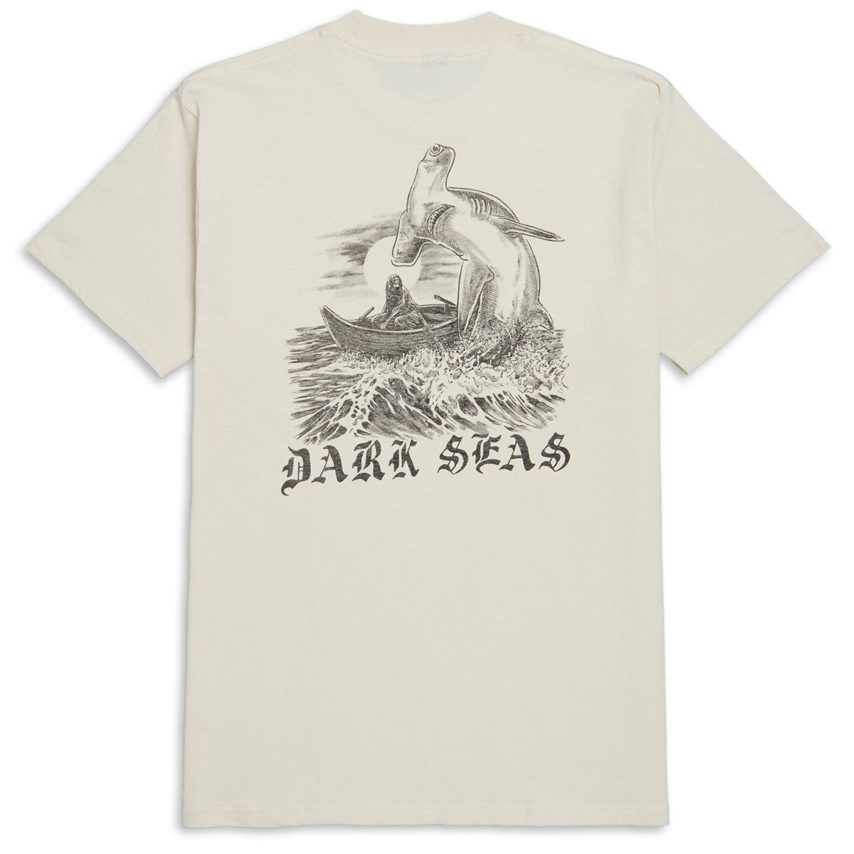 Dark Seas Hammerhead T-Shirt - Cream image 1