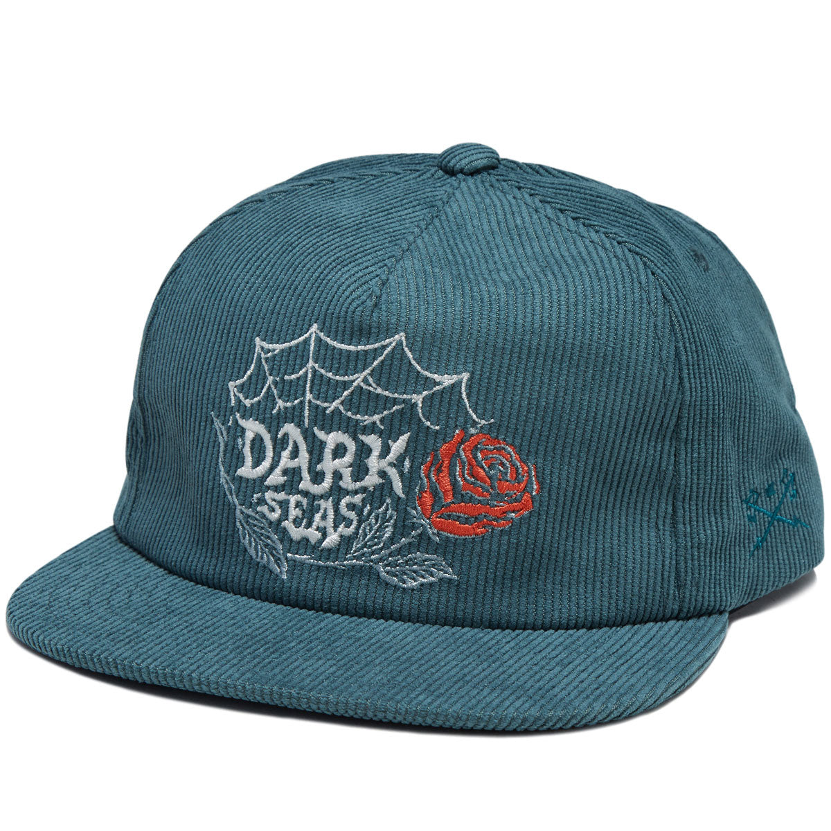 Dark Seas Damask Hat - Green image 1