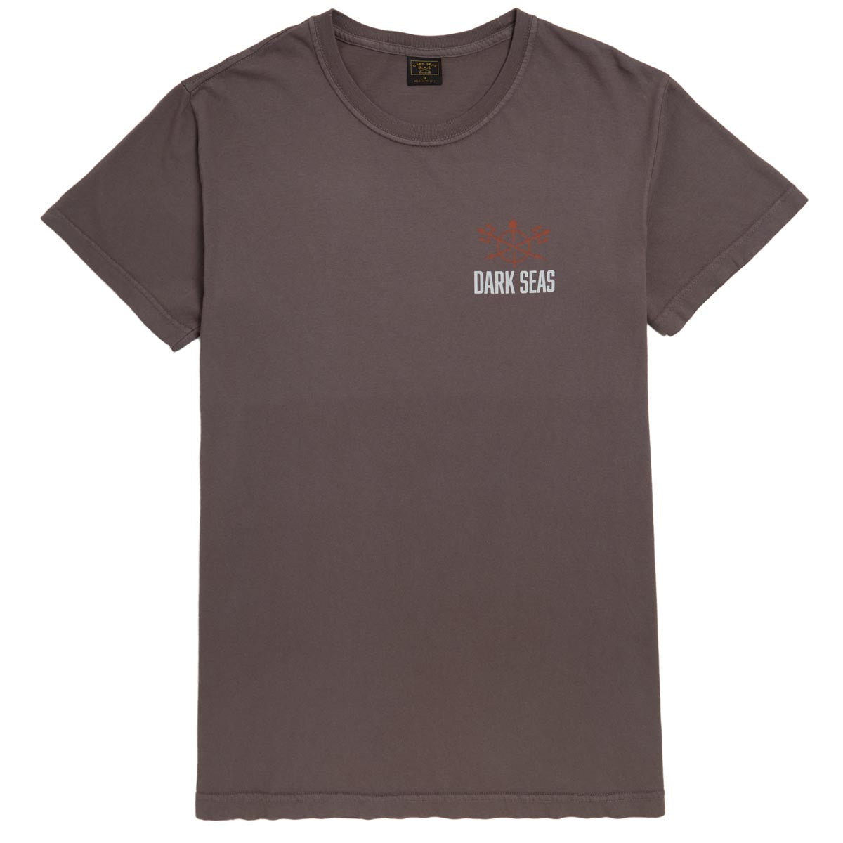 Dark Seas Field Mark T-Shirt - Black Coffee image 2