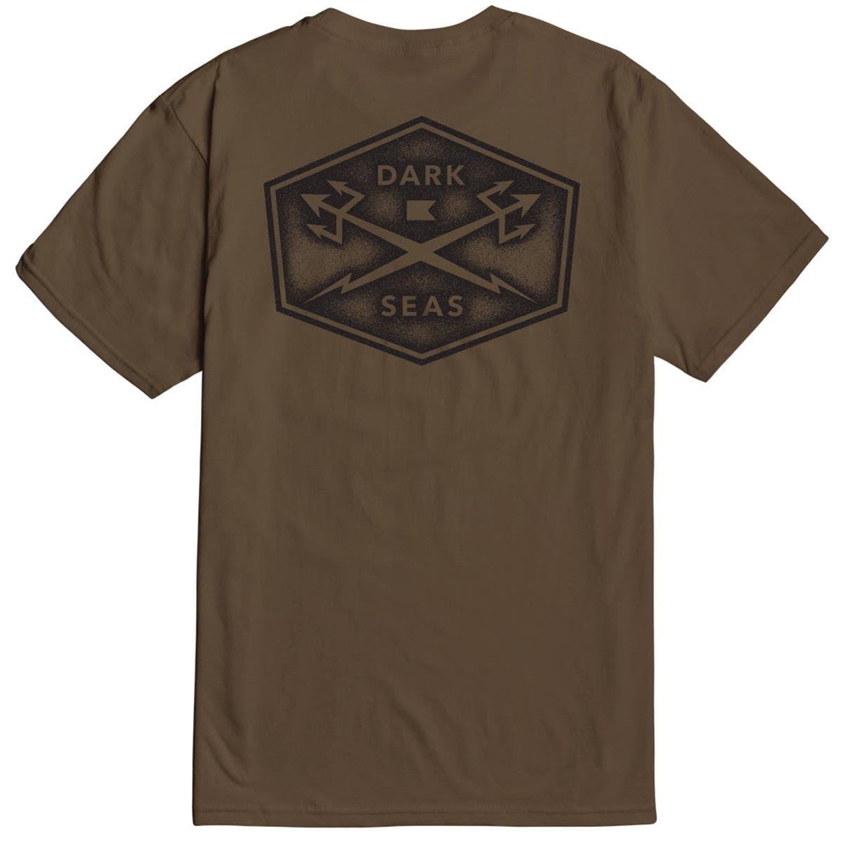 Dark Seas Progressive Gravel T-Shirt - Coyote Brown image 1