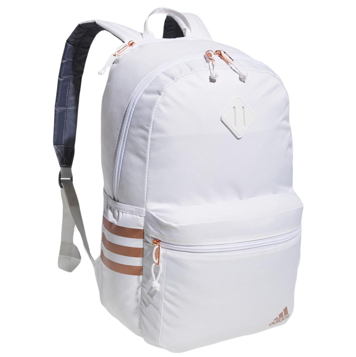 Adidas Classic 3S 5 Backpack - White/Rose Gold/Onyx Grey image 1