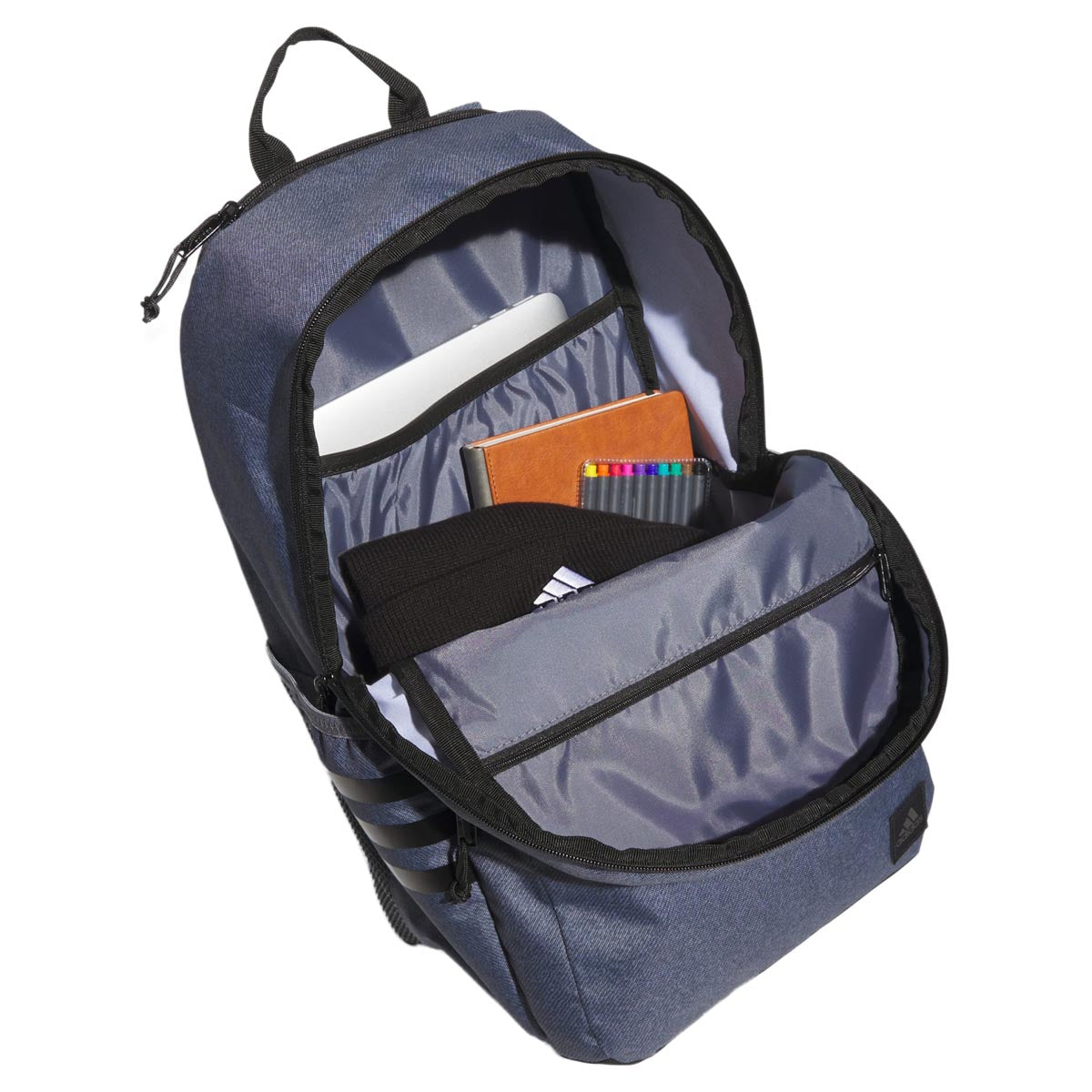 Adidas Classic 3S 5 Backpack - Twill Onyx Grey/Black image 3