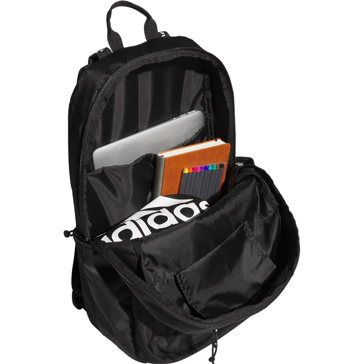 Adidas Excel 7 Backpack - Black/White image 3