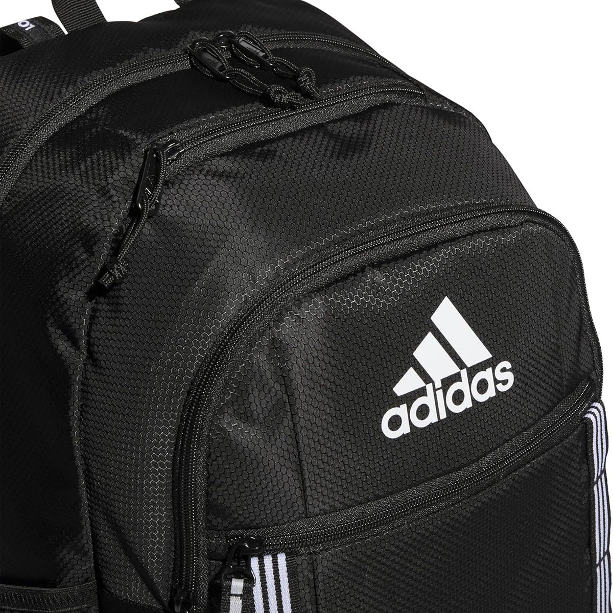 Adidas Excel 7 Backpack - Black/White 3 Stripe Webbing image 4