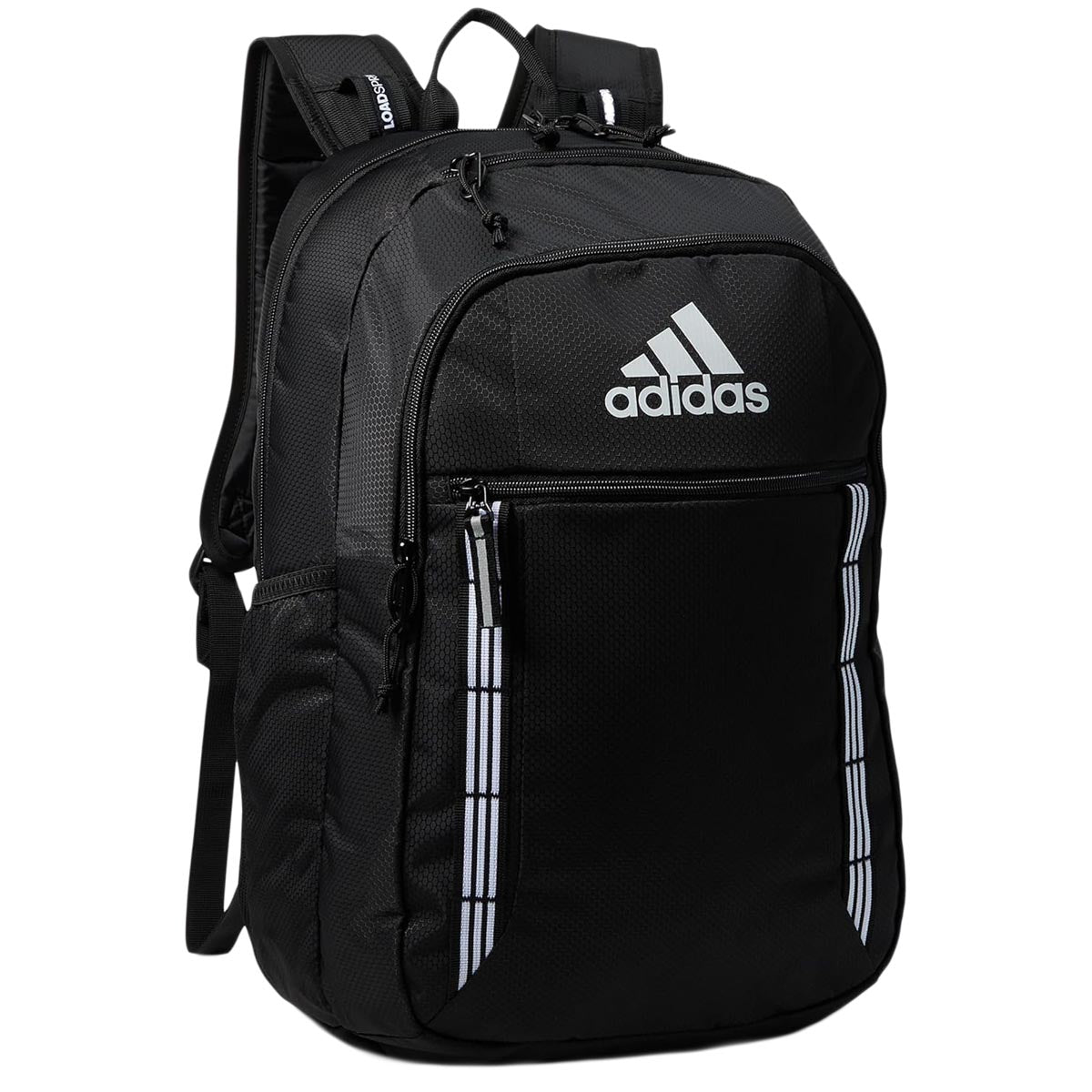 Adidas Excel 7 Backpack - Black/White 3 Stripe Webbing image 5