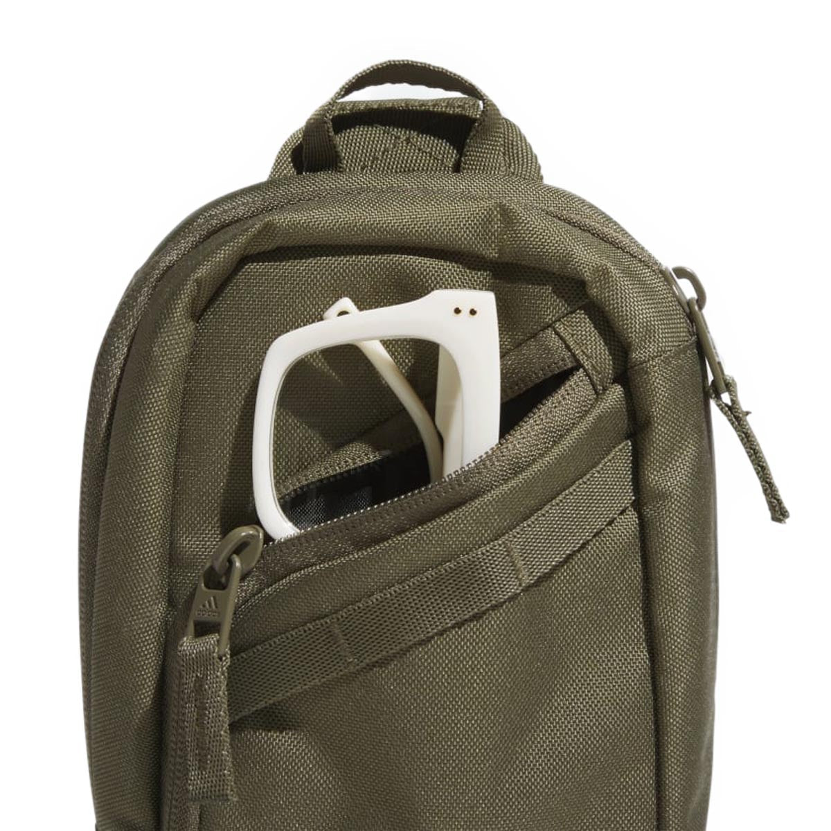 Adidas Prime Mini Sling Crossbody Bag - Olive Strata Green image 4