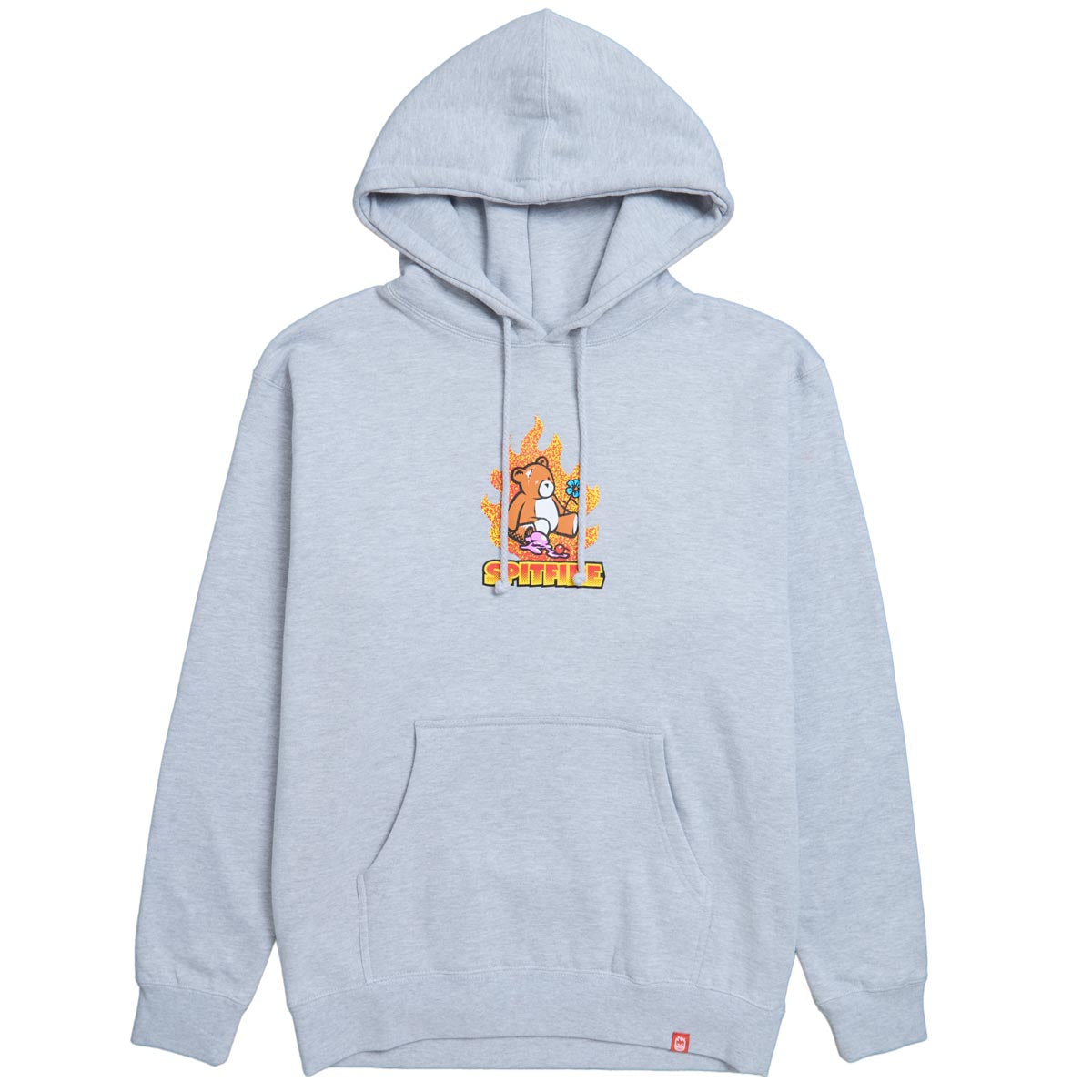 Spitfire Lil Beatdowns Hoodie - Grey Heather image 1