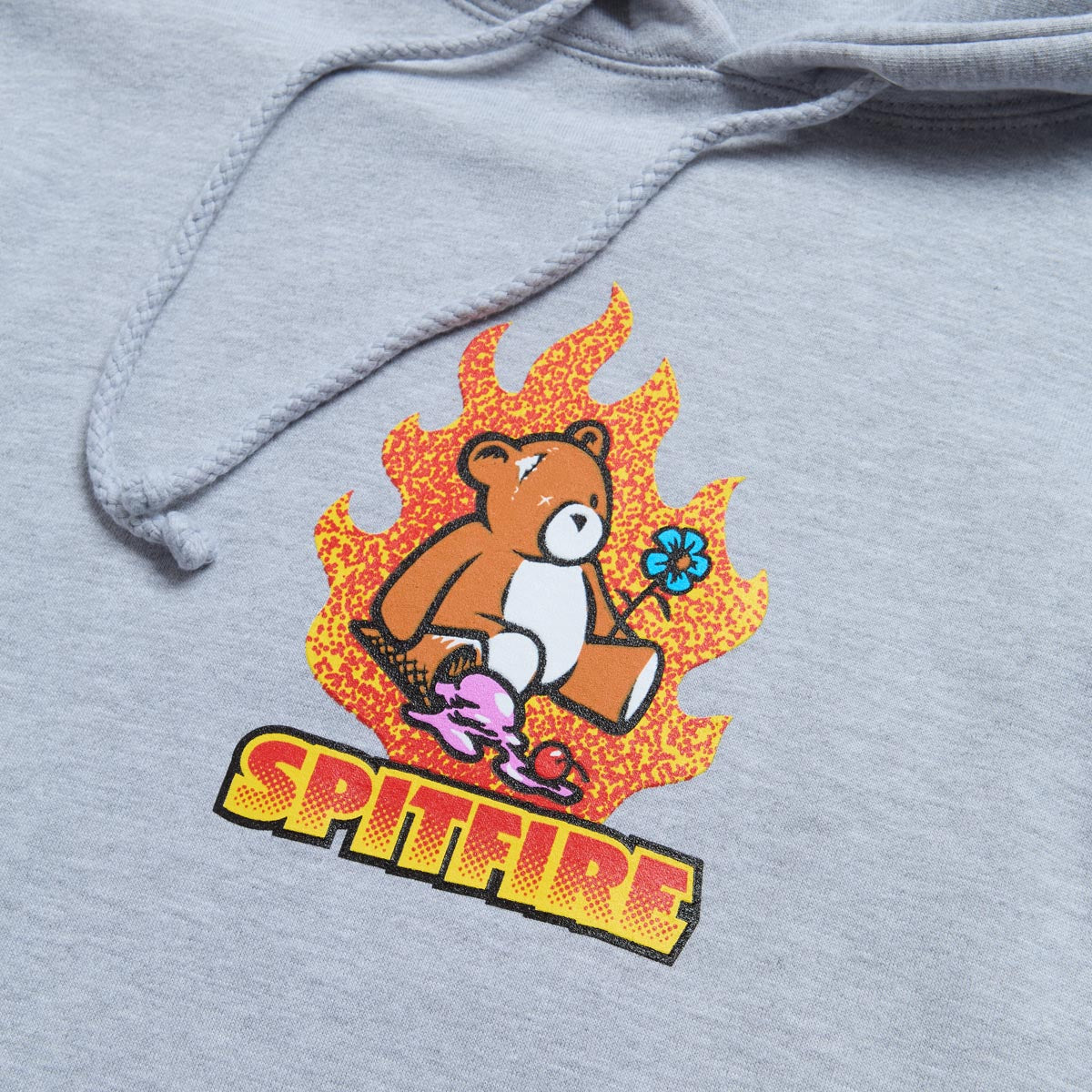 Spitfire Lil Beatdowns Hoodie - Grey Heather image 2