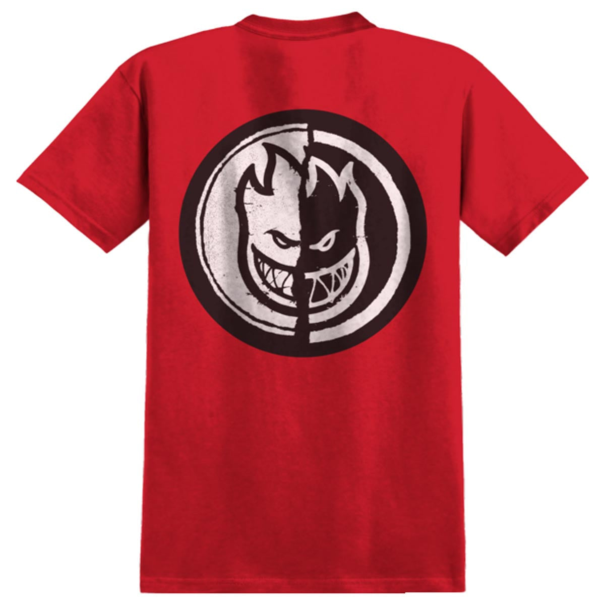 Spitfire Yin Yang T-Shirt - Red image 1