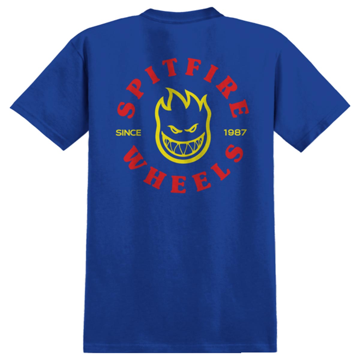 Spitfire Bighead Classic T-Shirt - Royal image 1