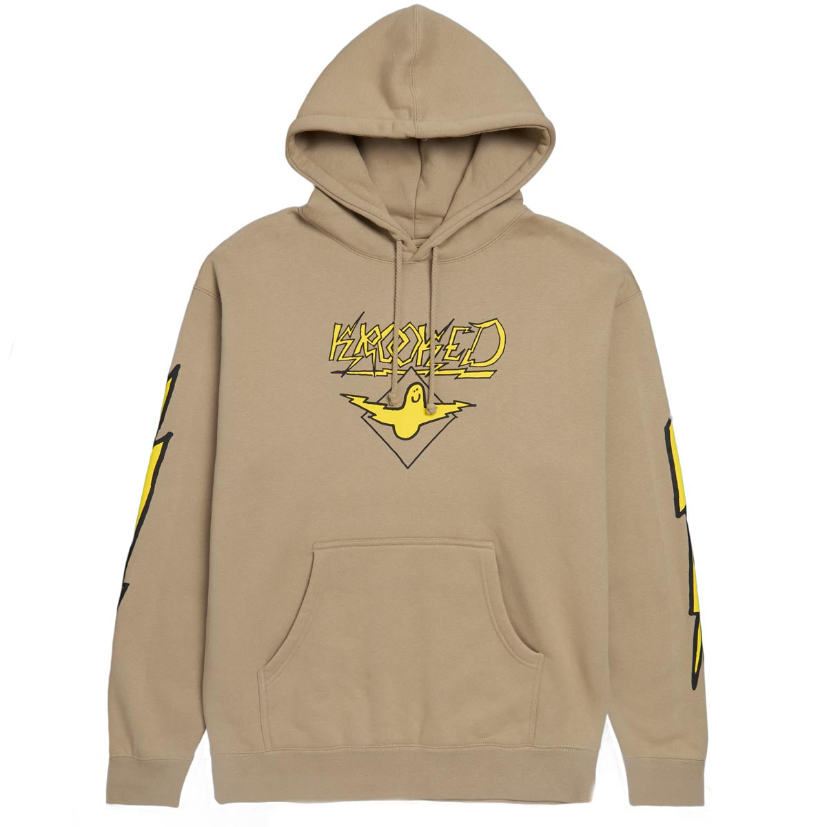 Krooked Bird Lightening Sleeve Hoodie - Sandstone image 1