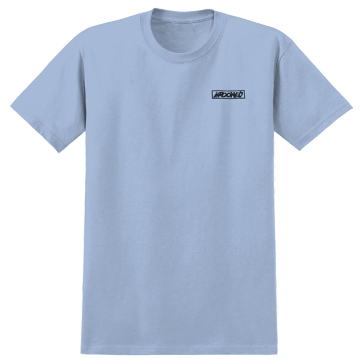 Krooked Moonsmile Raw T-Shirt - Light Blue image 2