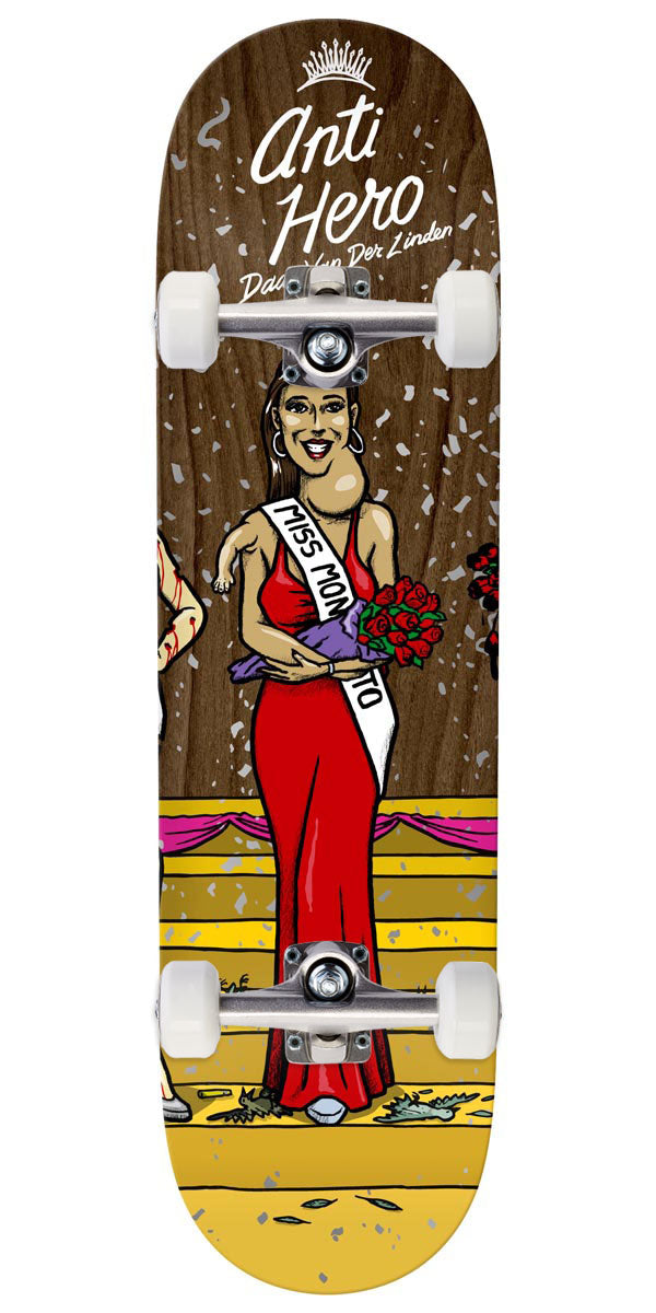 Anti-Hero Miss Corporate Greed Daan Skateboard Complete - 8.50