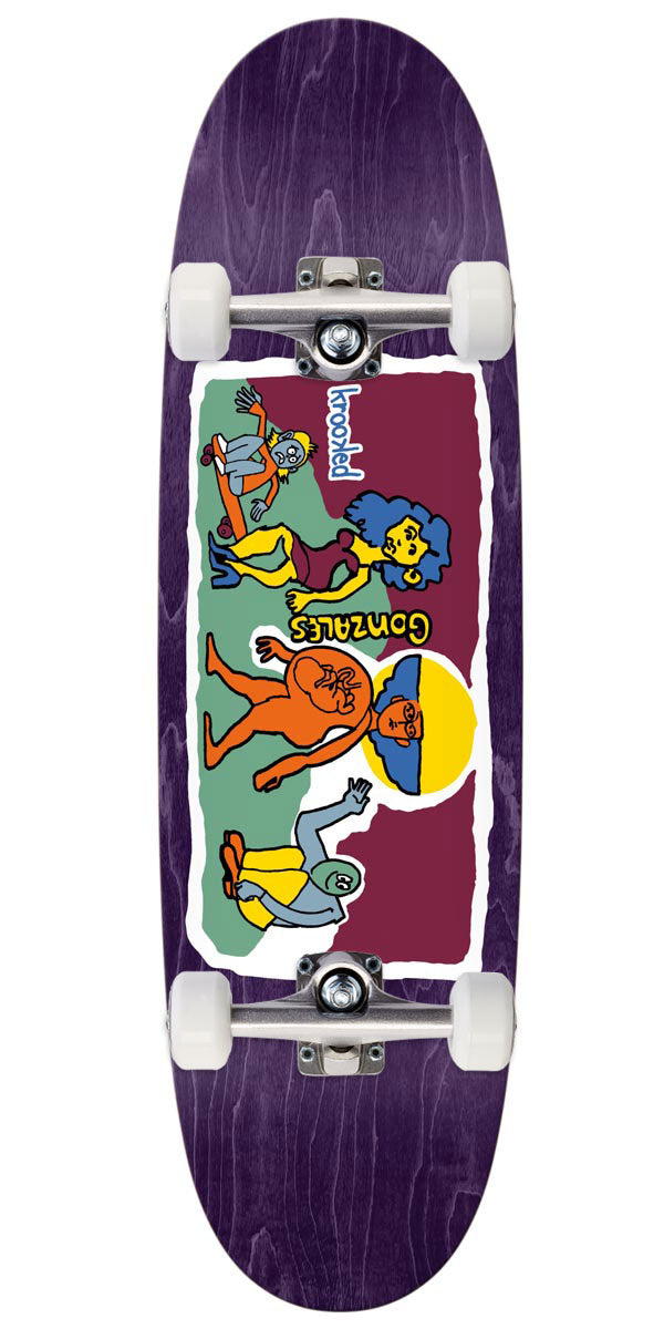 Krooked Gonz Stroll Skateboard Complete - 9.10