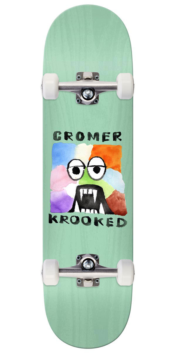 Krooked Cromer Fangs Skateboard Complete - Mint - 8.50