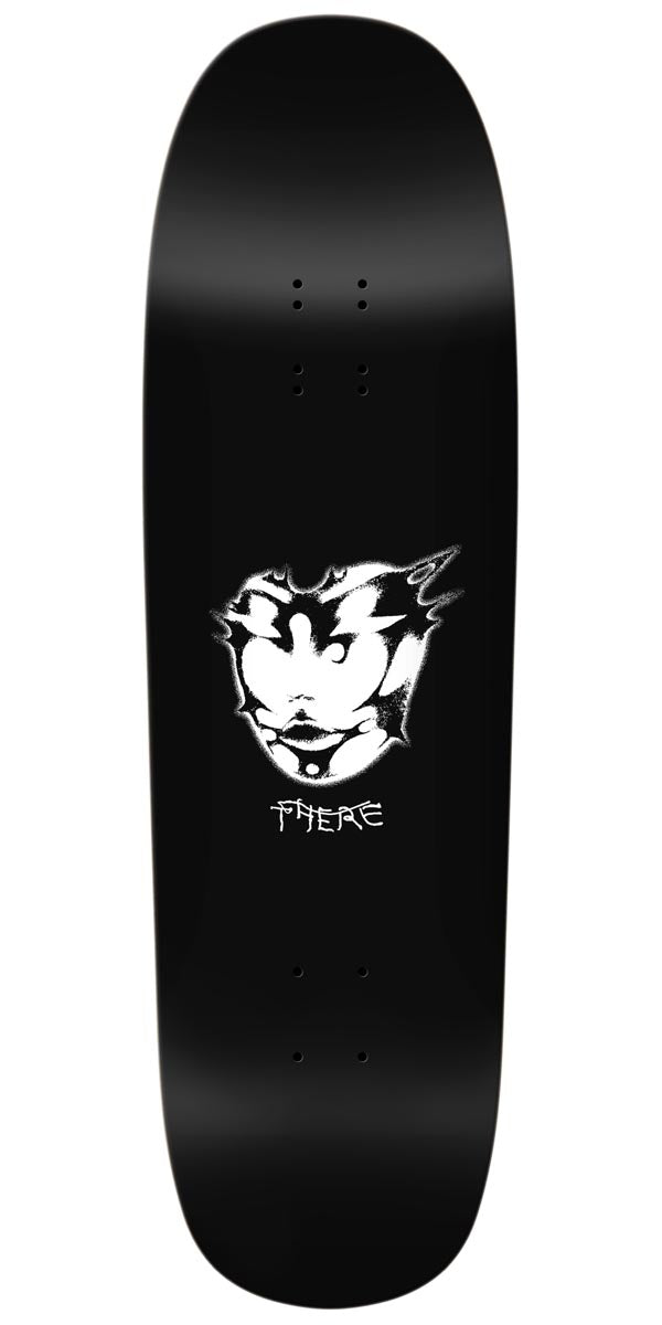 There Mask Skateboard Deck - Black - 9.25