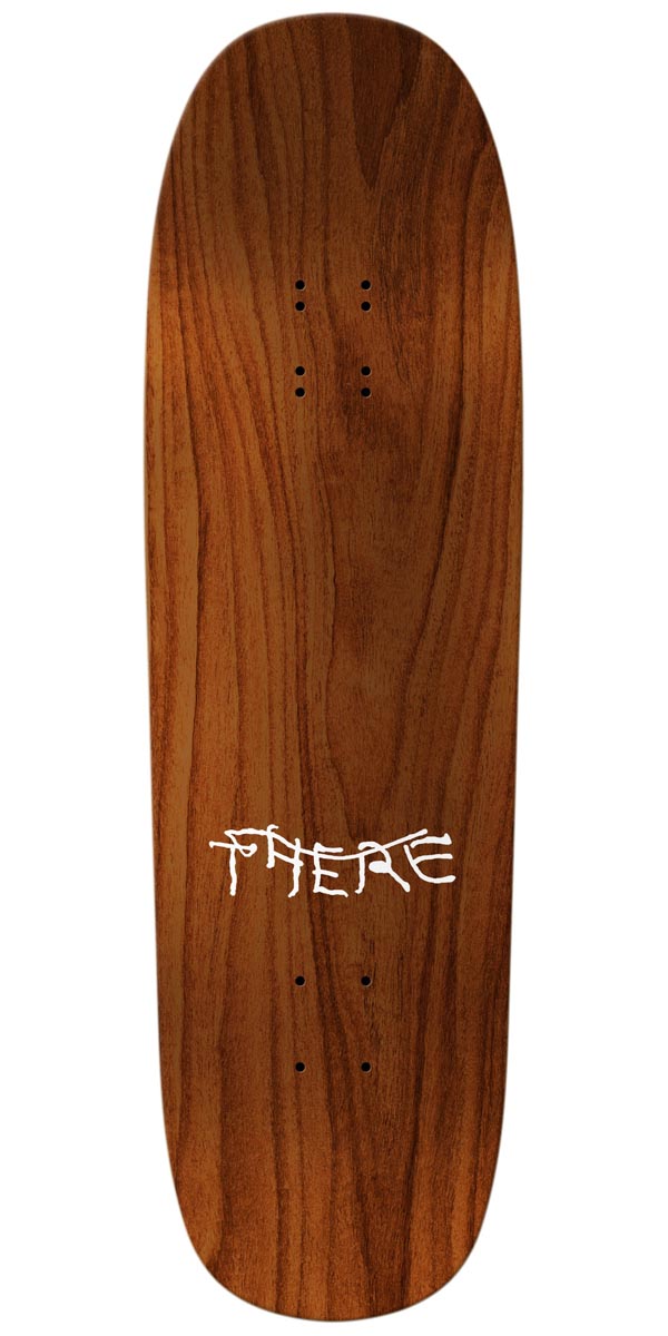 There Mask Skateboard Deck - Black - 9.25