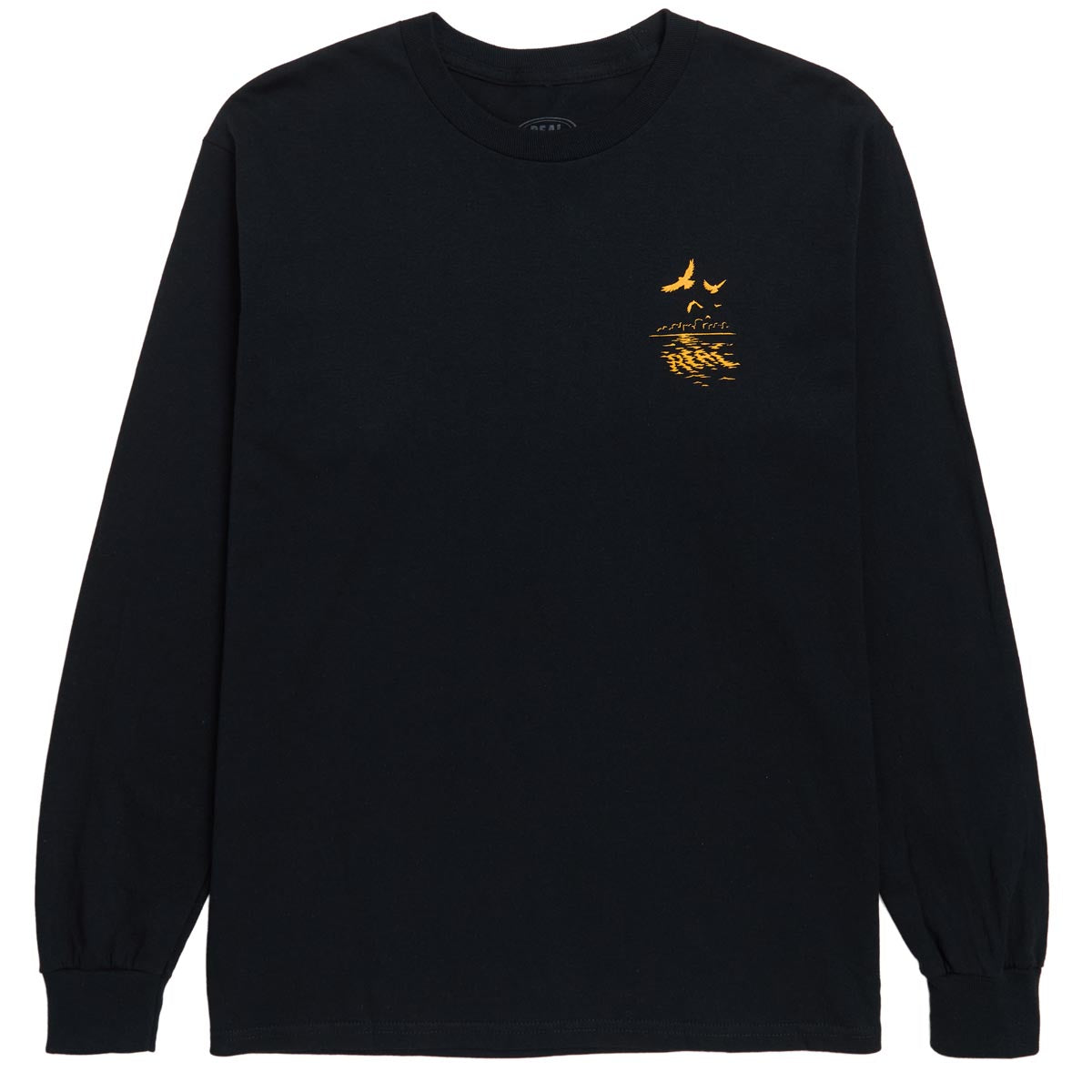 Real Commute Long Sleeve T-Shirt - Black image 2