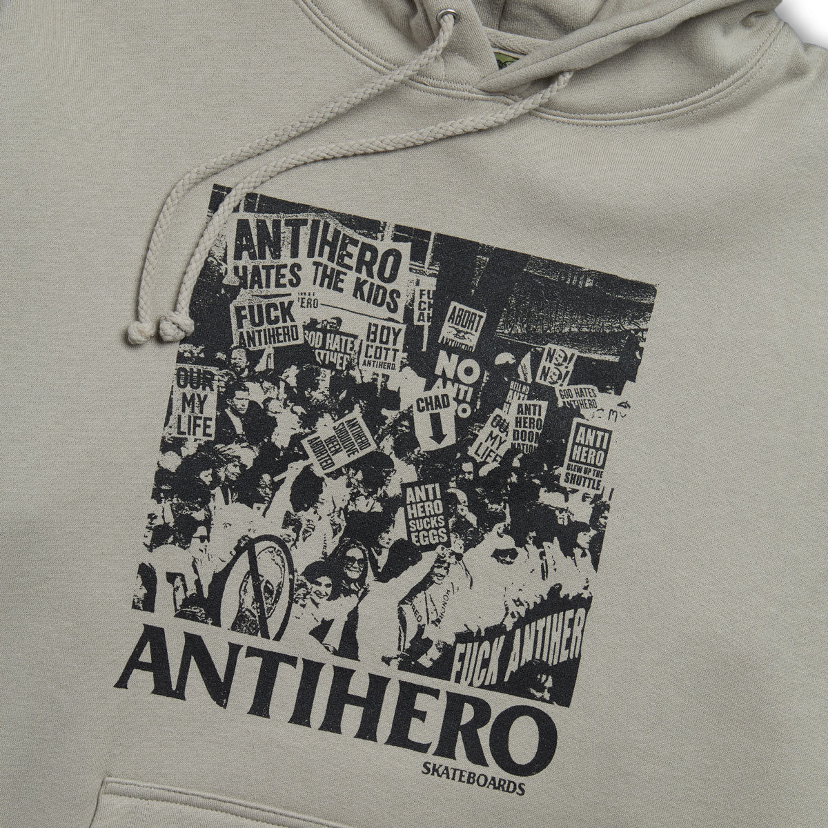 Anti-Hero Anti-Hero Sucks Hoodie - Cement image 2