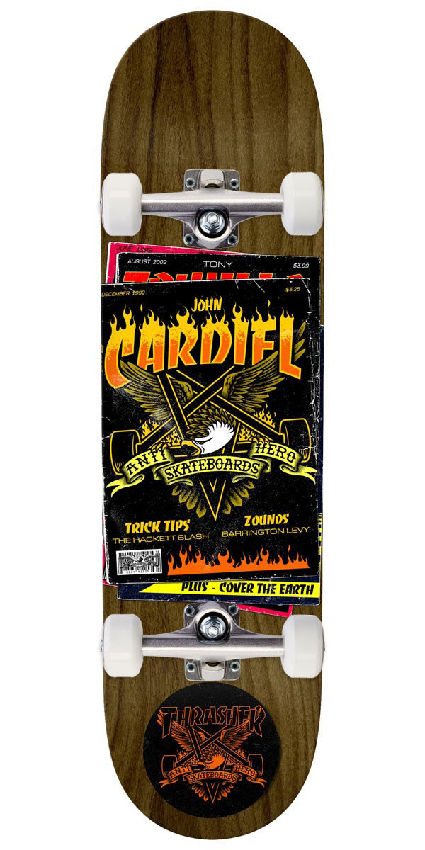 Anti-Hero x Thrasher Cardiel Skateboard Complete - 8.62