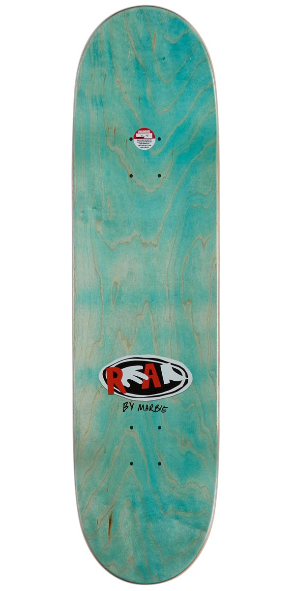 Real Nicole By Marbie Skateboard Complete - Blue - 8.38