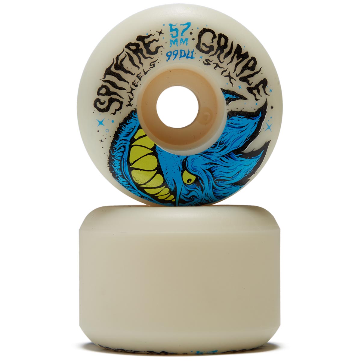 Spitfire x Grimple Stix F4 99d Grimplehead Lock In Full Skateboard Wheels - 57mm image 2