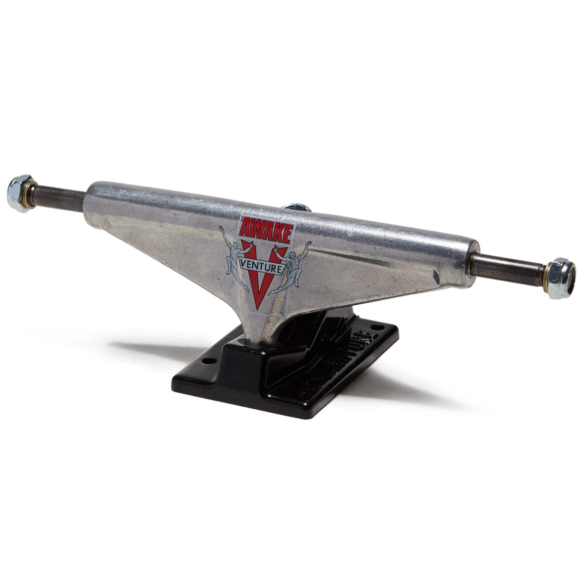 Venture '87 Team Edition Skateboard Trucks - Polished/Black - 5.6 image 1