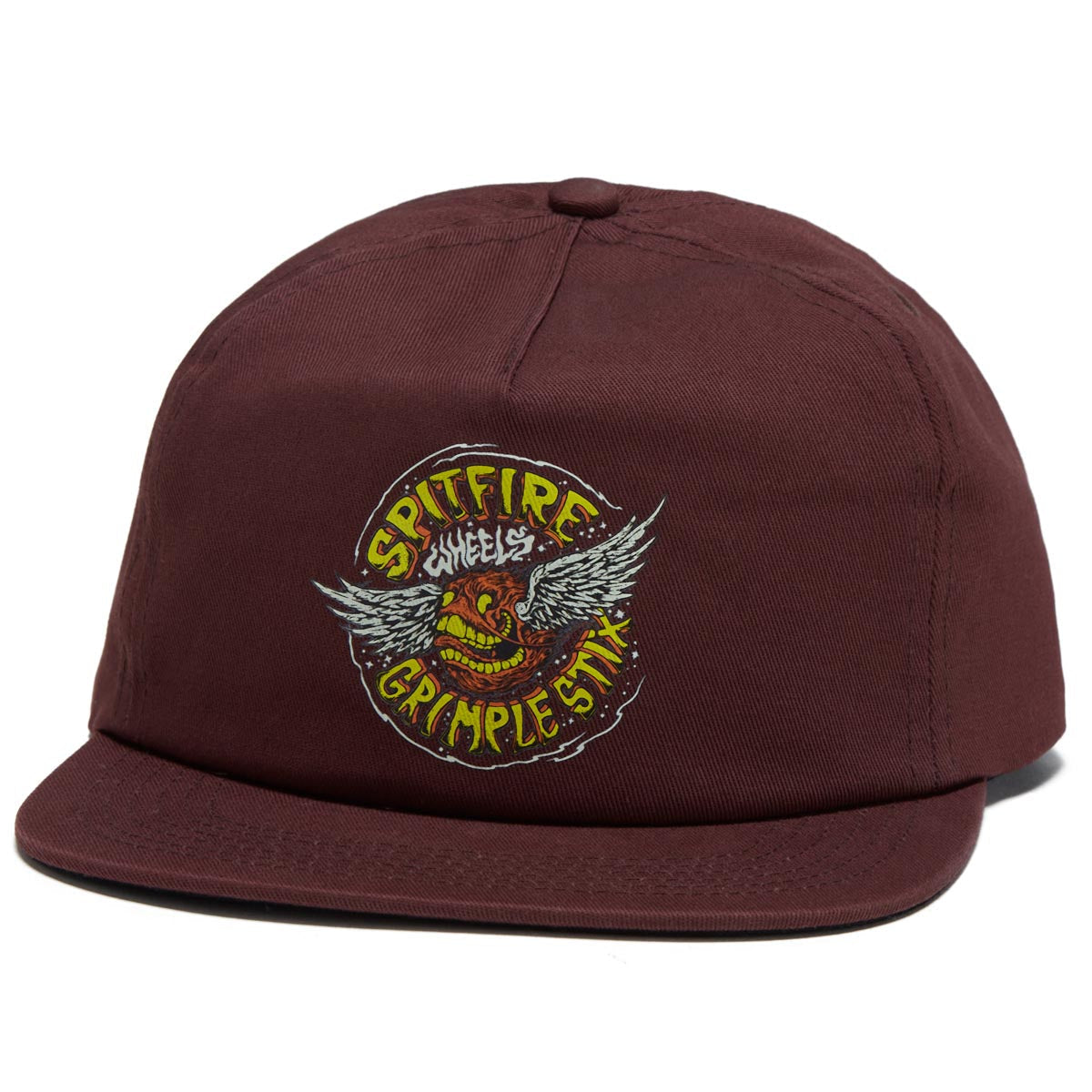 Spitfire x Grimple Flying Grimple Hat - Maroon image 1