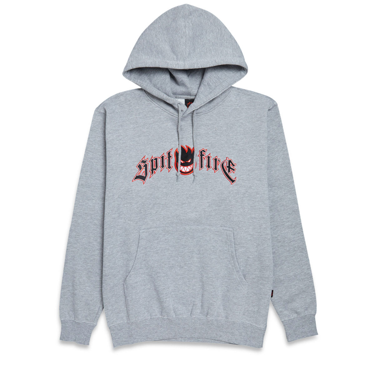 Spitfire Immortal Fire Emb Hoodie - Grey Heather image 1