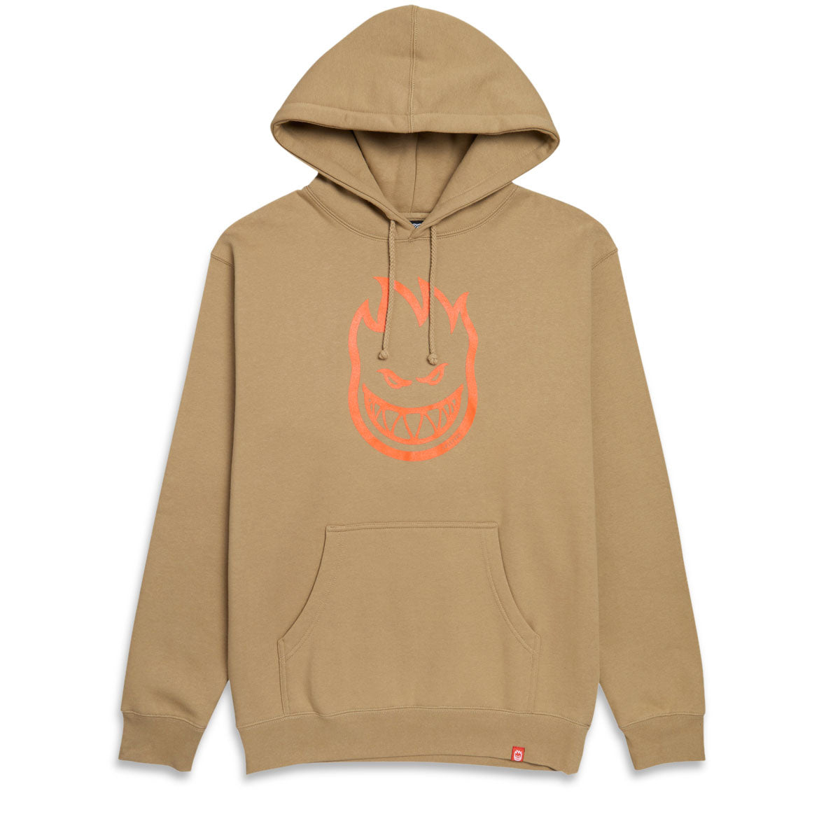 Spitfire Bighead Hoodie - Sandstone/Orange image 1