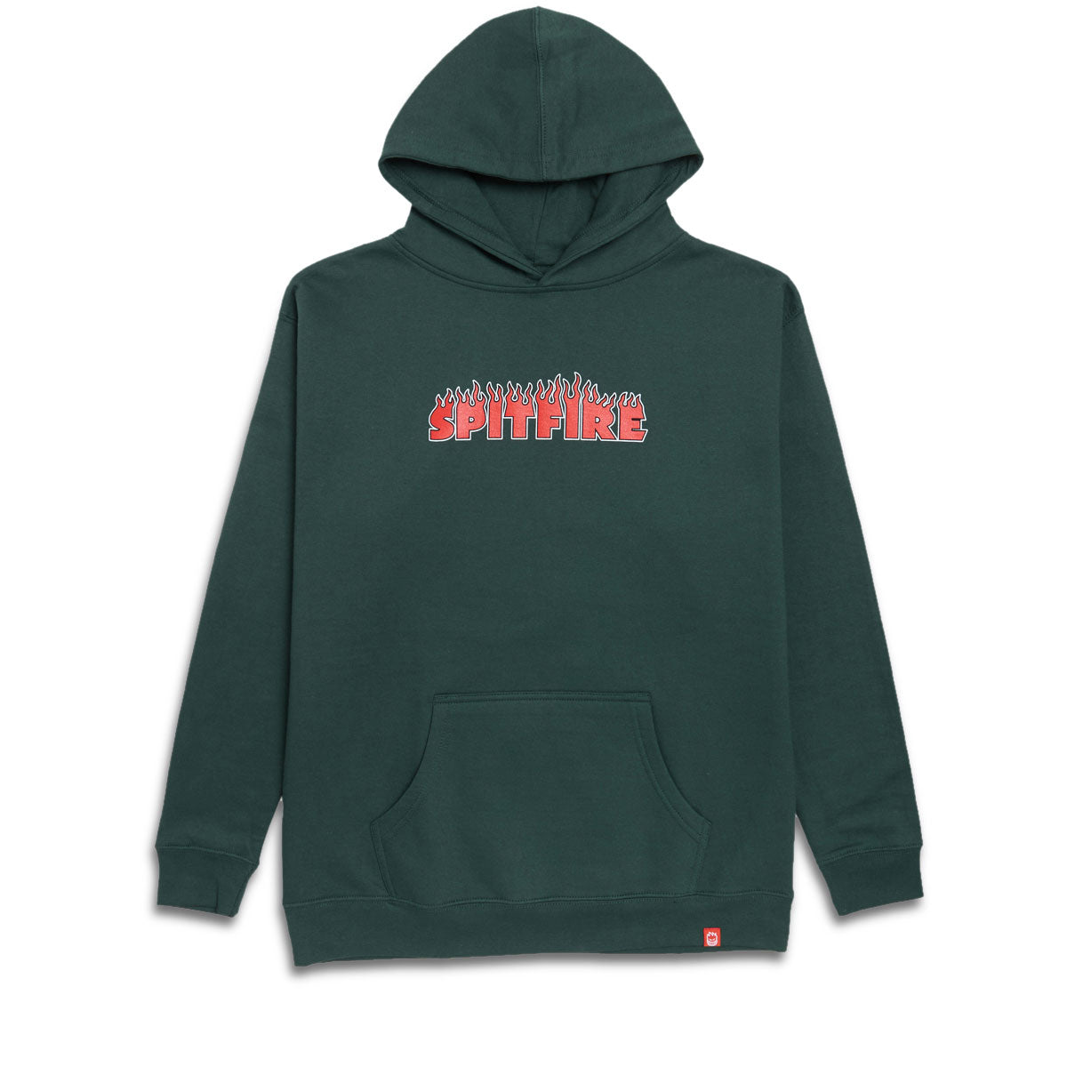 Spitfire Youth Demonseed Script Hoodie - Alpine Green/Red/Black/White image 1