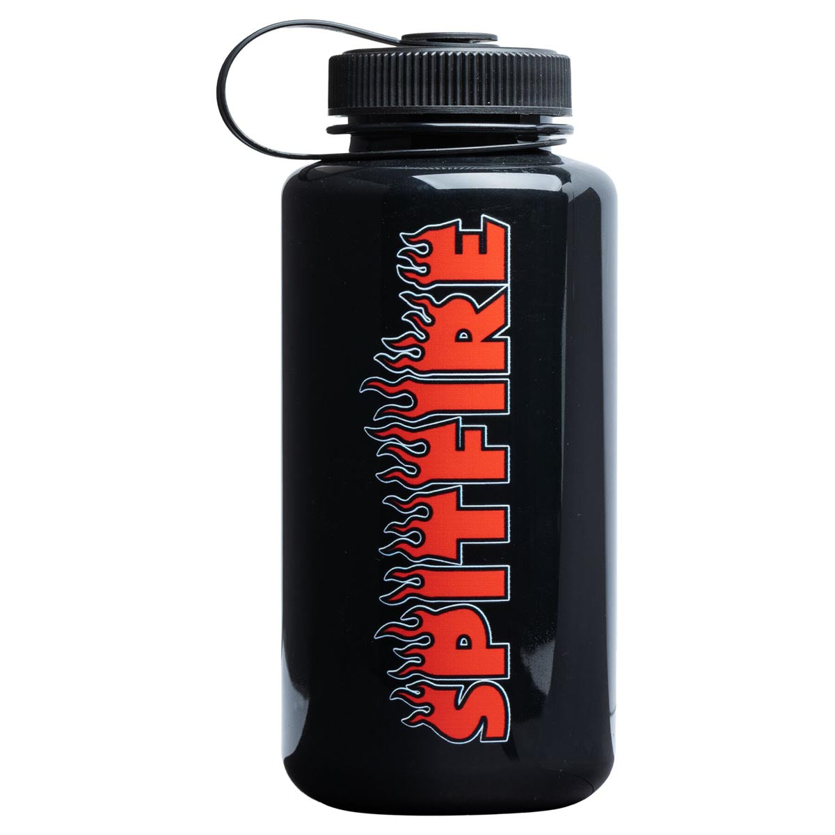 Spitfire Demonseed Script Water Bottle - Opaque Blacks image 1