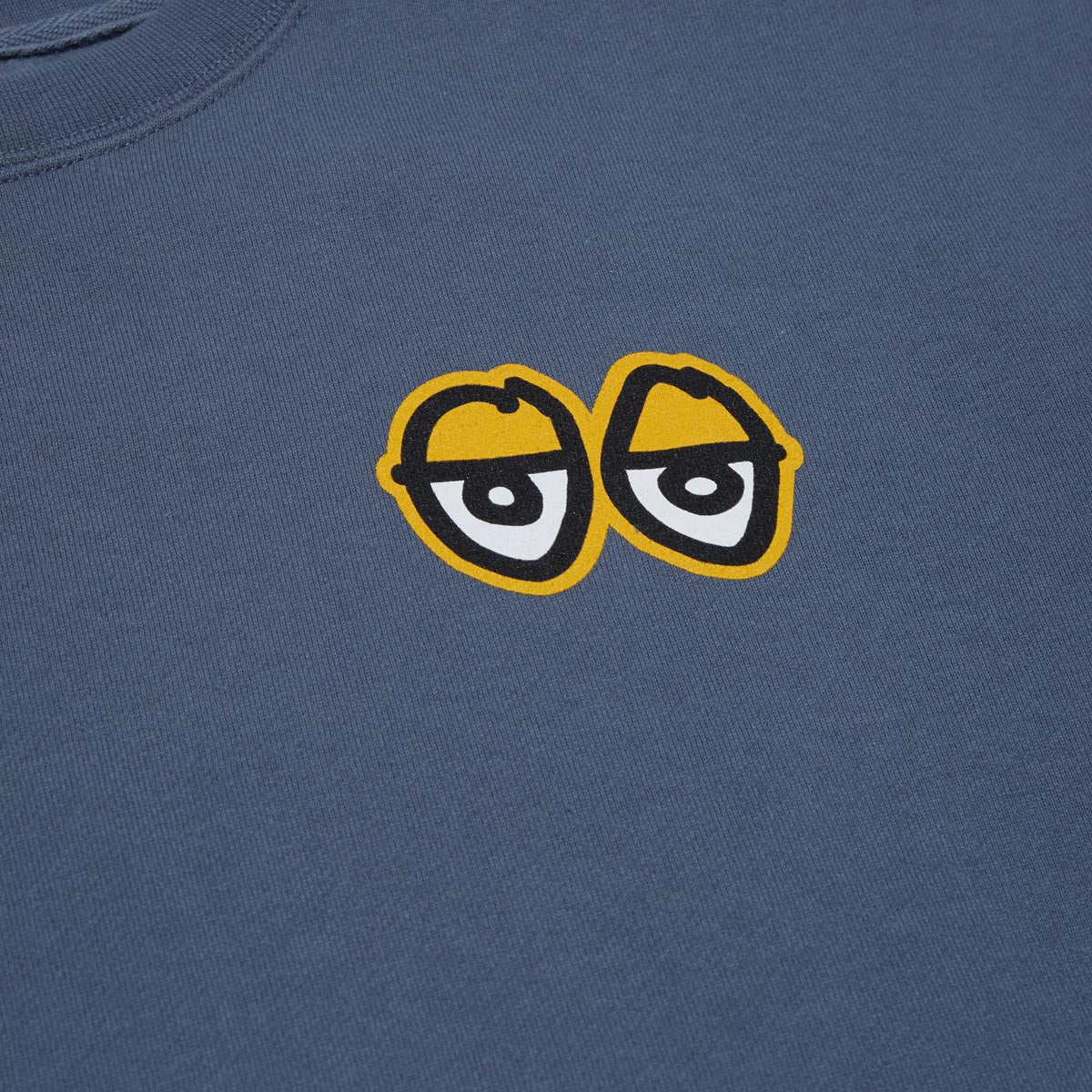 Krooked Strait Eyes Sweatshirt - Storm Blue/Gold/Black/White image 2