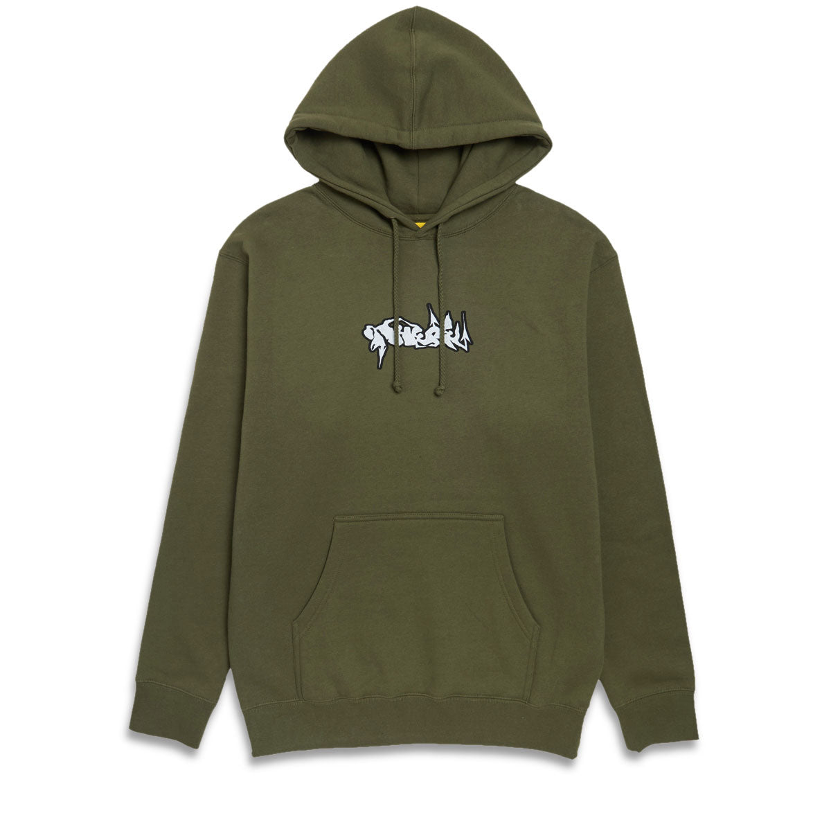 There Parasite Hoodie - Army/Black/White image 1