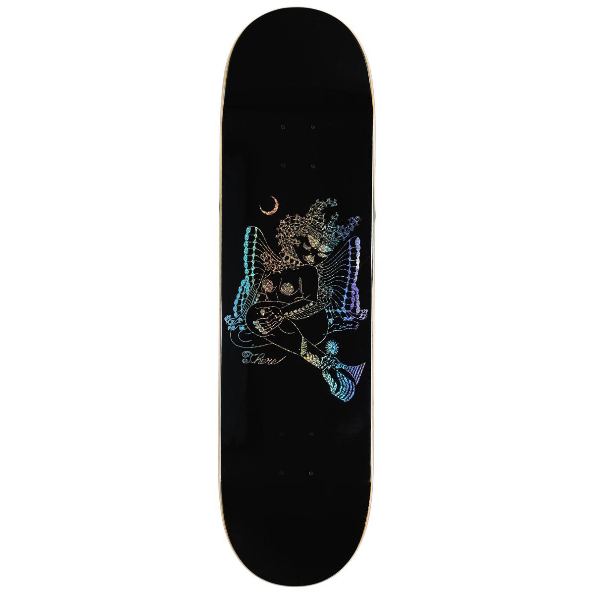 There Midnight Xxx Skateboard Deck - Black - 8.38