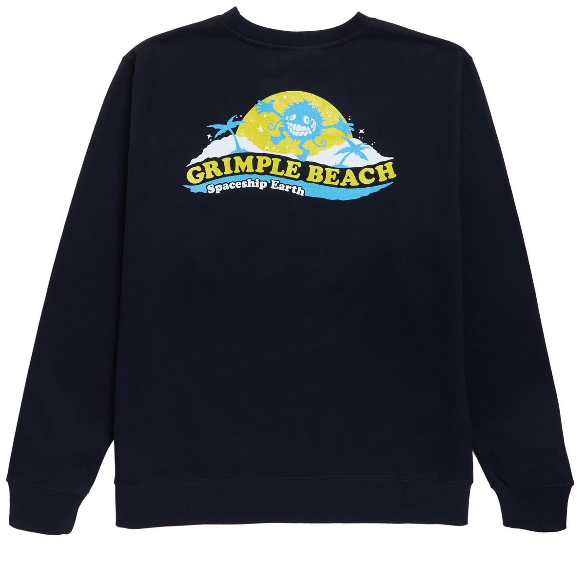 Anti-Hero Spaceship Earth Sweatshirt - Navy image 1