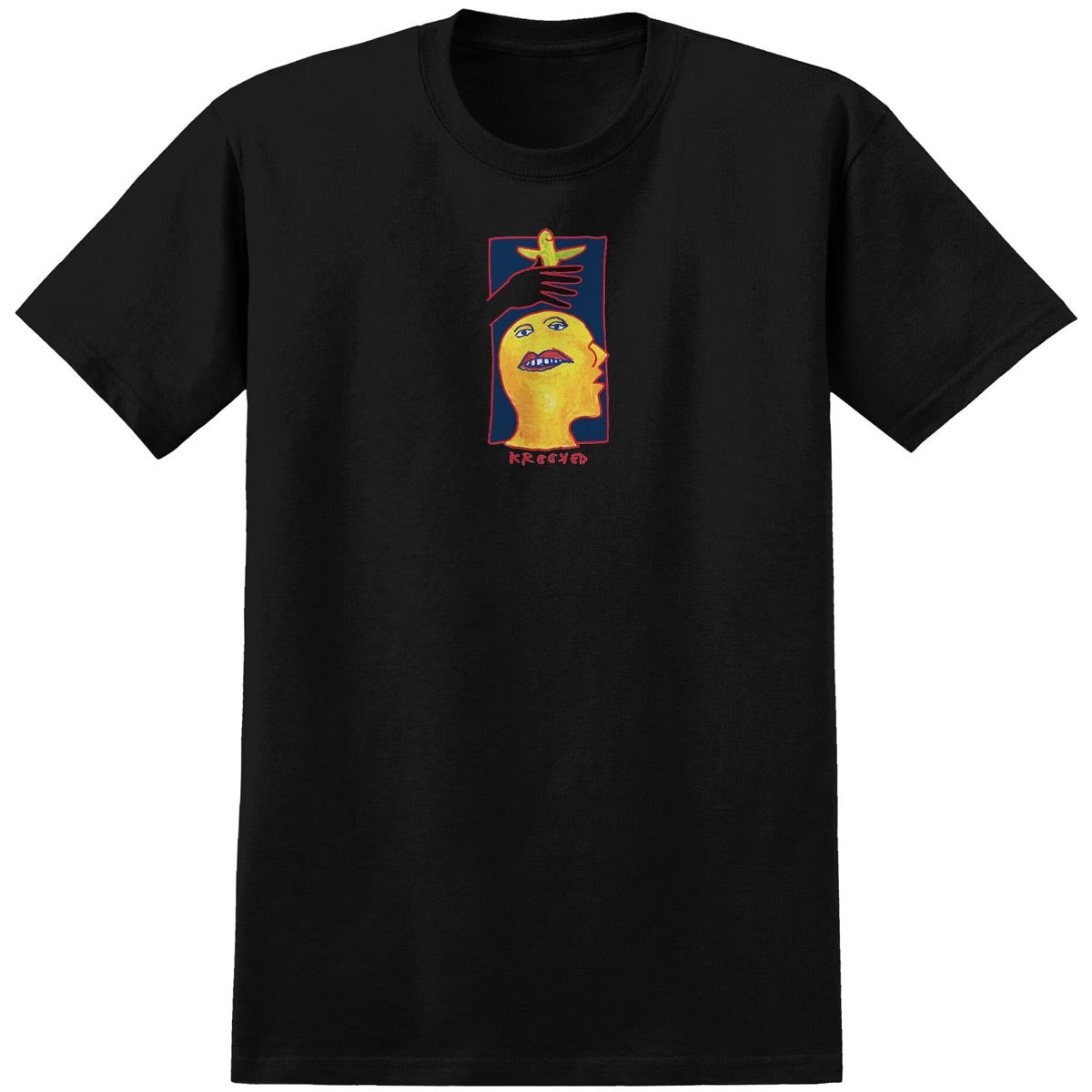 Krooked Teeth T-Shirt - Black image 1