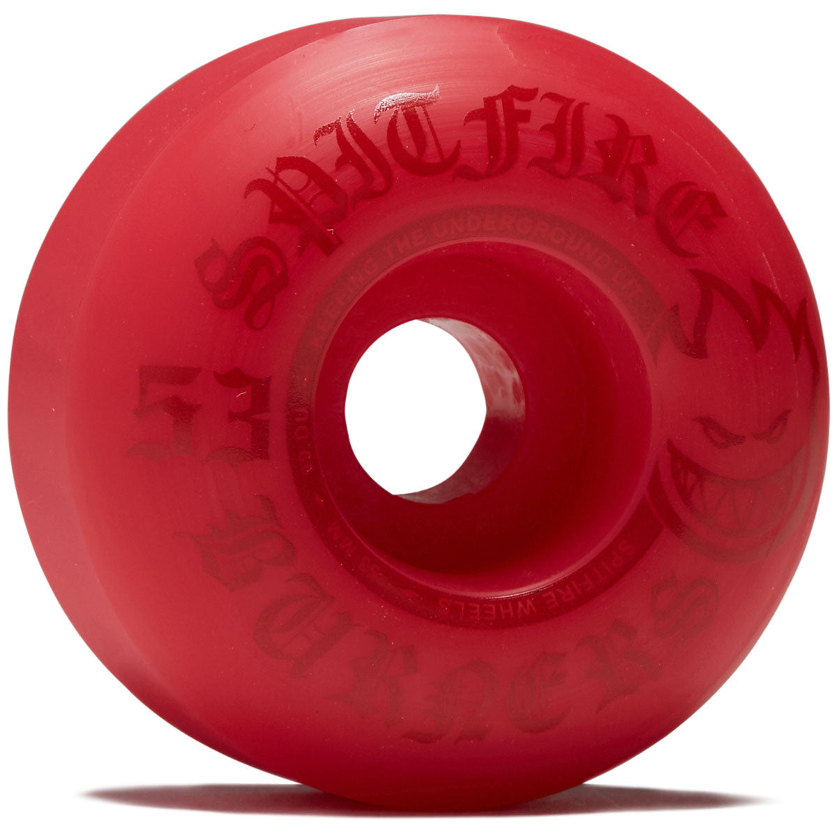 Spitfire Burner 99du Red Skateboard Wheels - Red - 53mm image 1