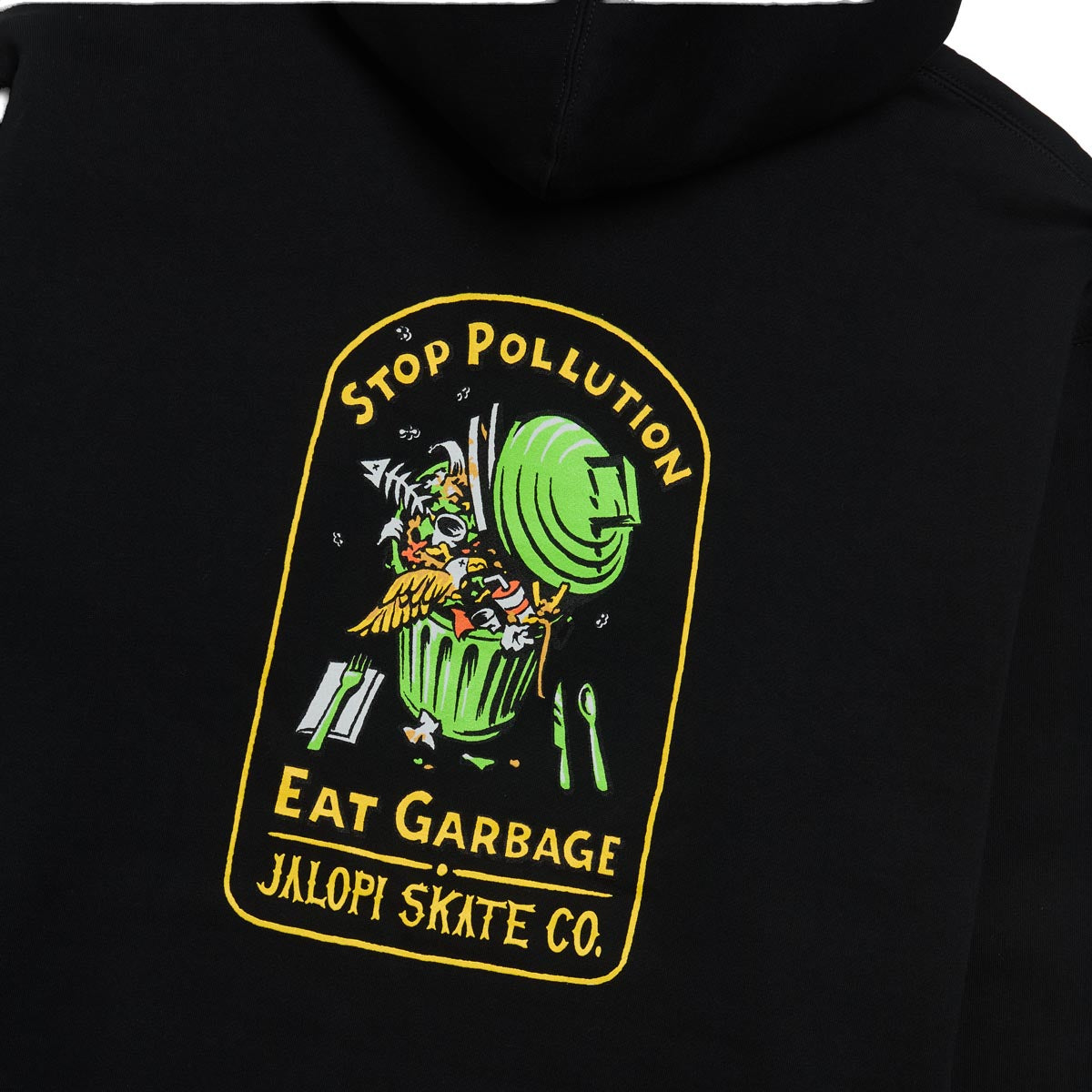 Anti-Hero Jalopi Stop Pollution Hoodie - Black image 3