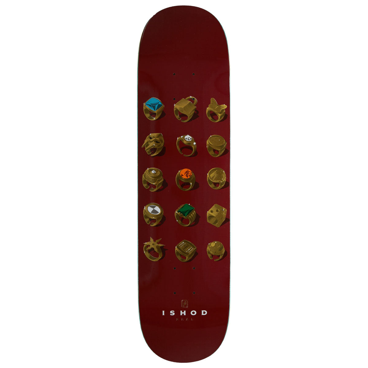 Real Ishod Jeweler Twin Tail Skateboard Deck - 8.00