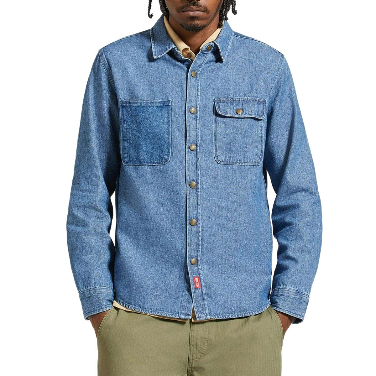 Brixton MC Assembly Over Shirt - Union Herringbone image 1